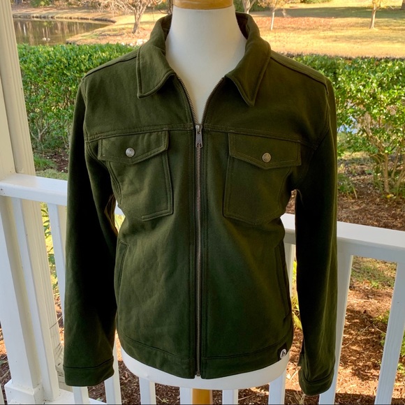 American Giant Fleece Trucker Jacket 